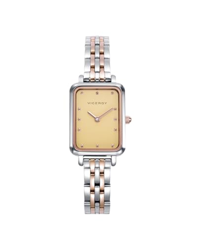 Viceroy Kiss 401220-27 Zweifarbige rechteckige Uhr von Viceroy