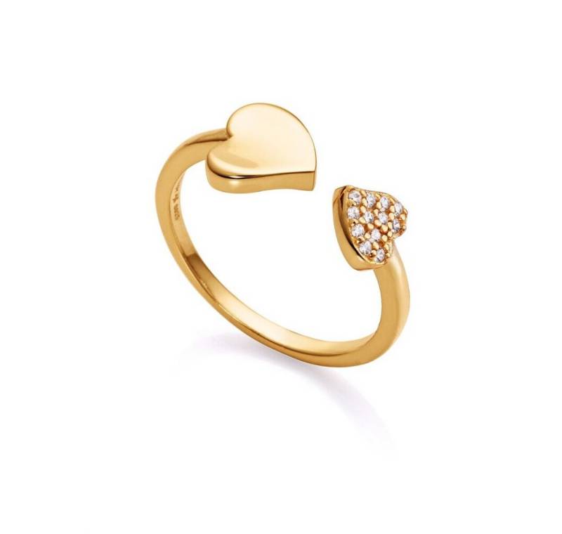 Viceroy Fingerring Vergoldeter Ring mit Herzchen San Valentín 55 mm von Viceroy