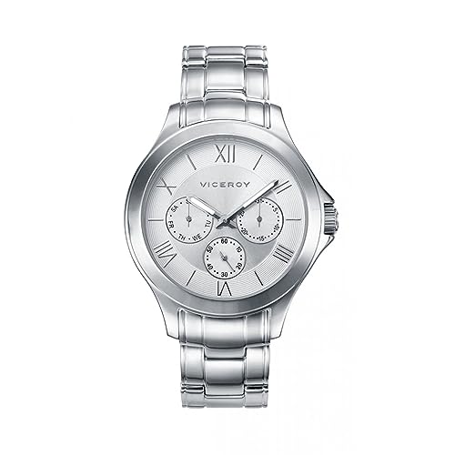 Viceroy Herren Analog Quarz Smart Watch Armbanduhr mit Edelstahl Armband 47895-03 von Viceroy