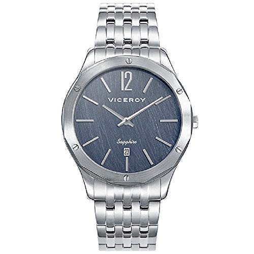 Viceroy Herren Analog Quarz Uhr mit Edelstahl Armband 471129-35 von Viceroy