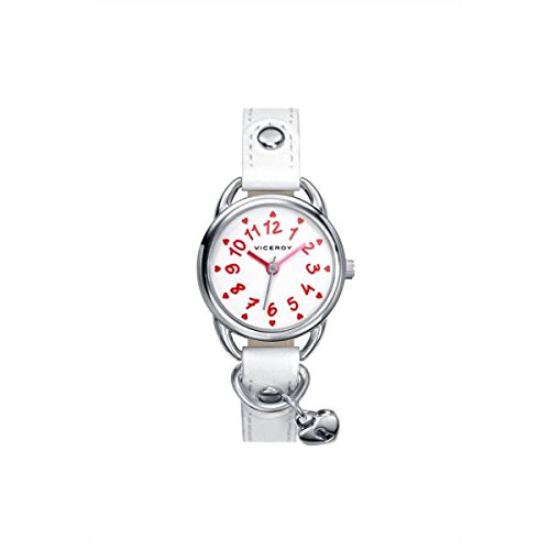 Viceroy Mädchen Analog Quarz Uhr mit Leder Armband 40812-04 von Viceroy