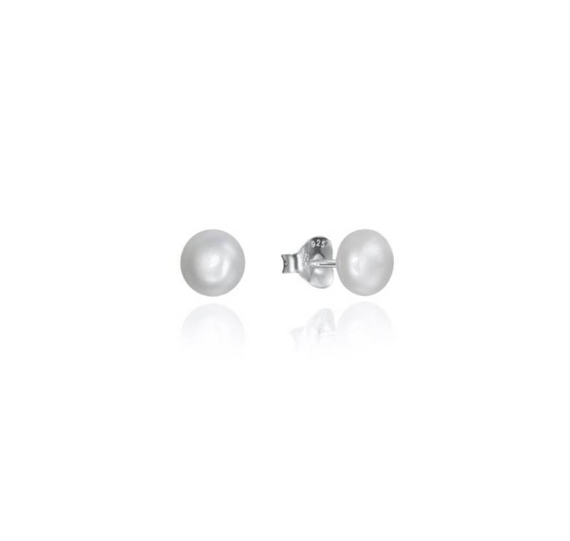 Viceroy Ohrring-Set Elegant minimalist earrings with Clasica pearl - Diameter: 0.7 cm von Viceroy