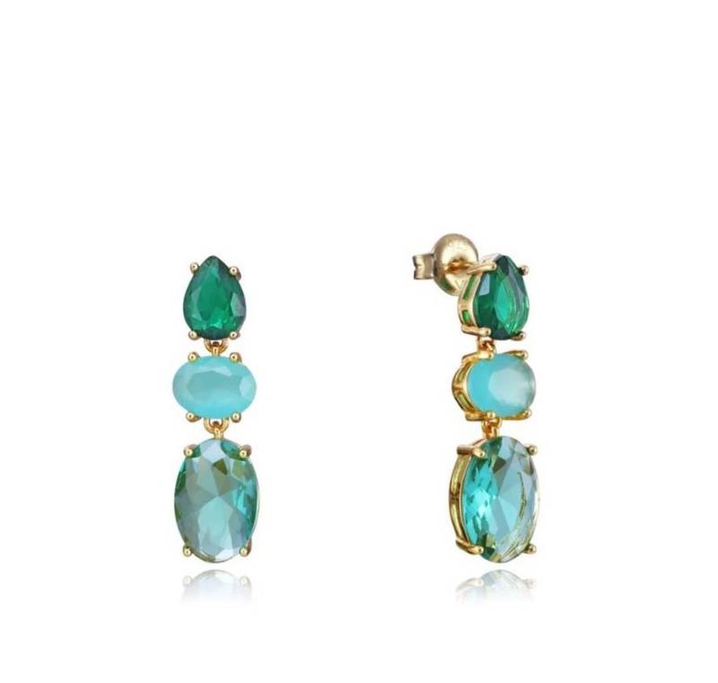 Viceroy Ohrring-Set Pøekrásné pozlacené náunice s krystaly Elegant 13168E100-59 von Viceroy