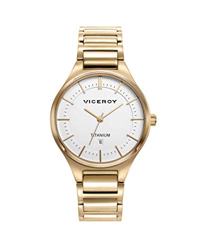 Viceroy Reloj Grand 471230-07 Mujer titanio IP Dorado von Viceroy