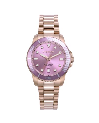 Viceroy Uhr Heat 42444-77 Frau Edelstahl IP rosa von Viceroy