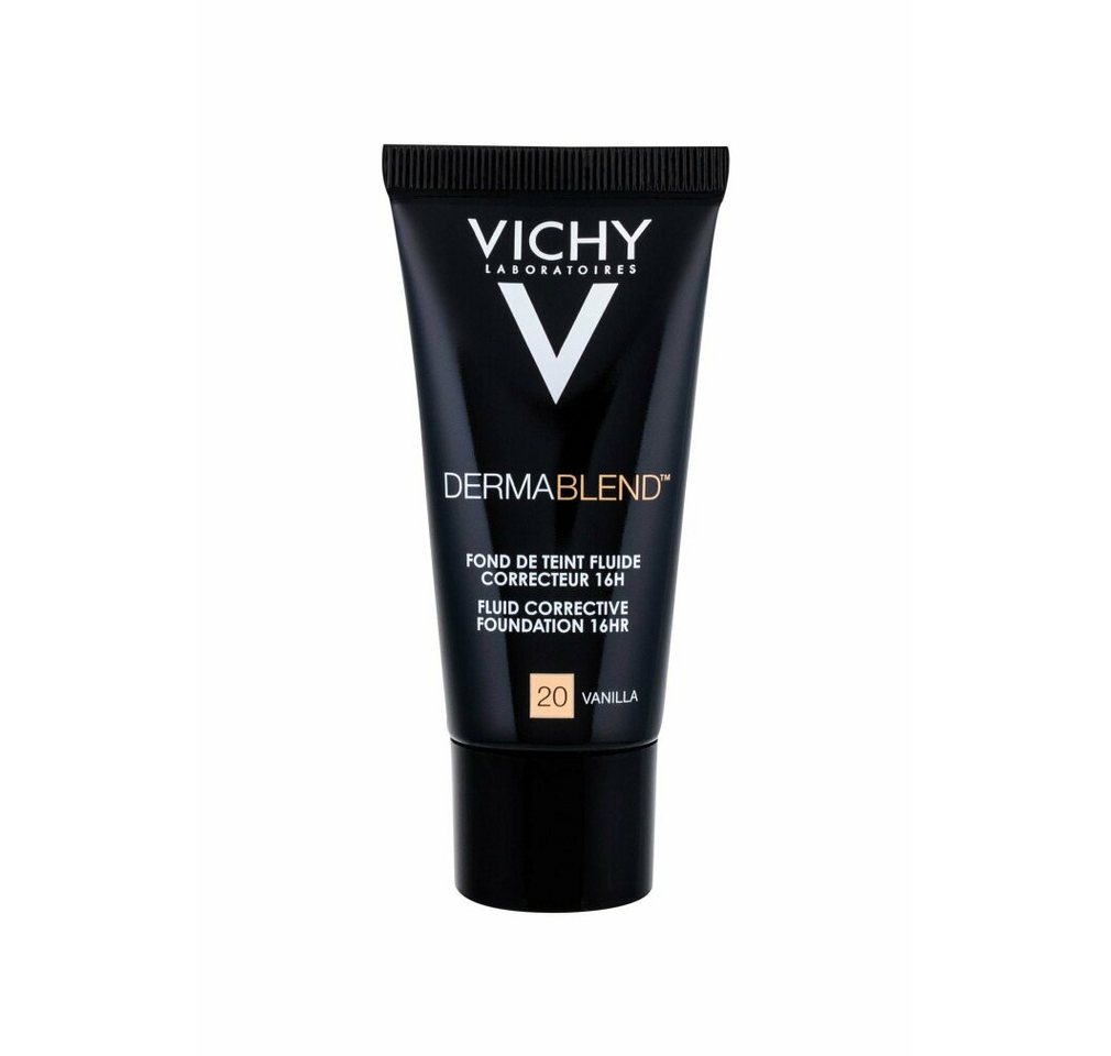 Vichy Foundation DERMABLEND fond de teint fluide correcteur 16h #20-vanilla von Vichy