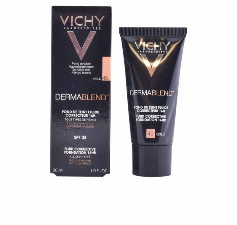 Vichy Foundation Dermablend Korrektor Grundierung16HR SPF35, 1er Pack (1 x 30ml) von Vichy