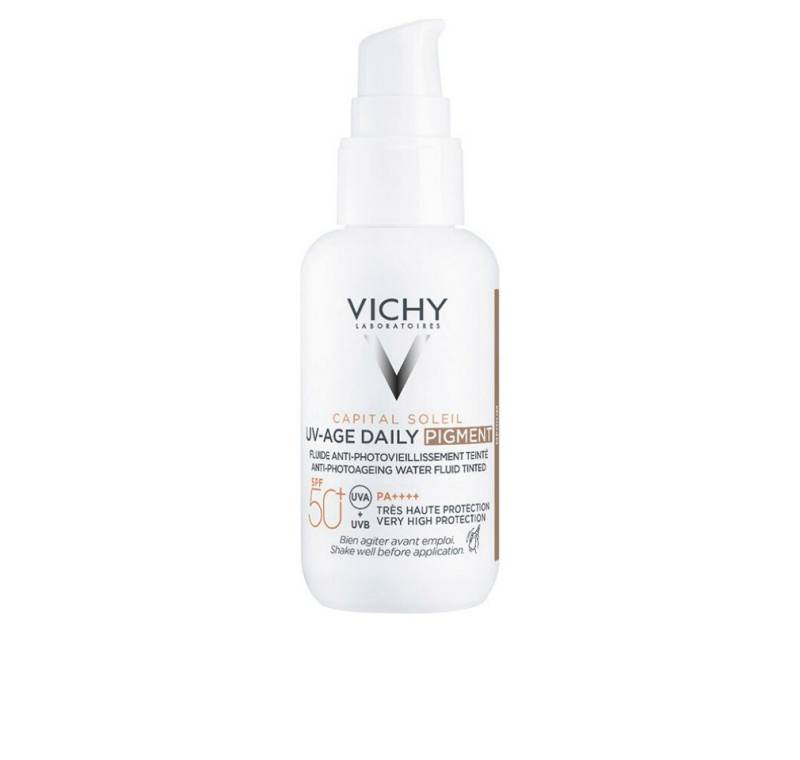 Vichy Körperpflegemittel CAPITAL SOLEIL UV-AGE DAILY getöntes Schutzfluid SPF50+ #Medium 40ml von Vichy
