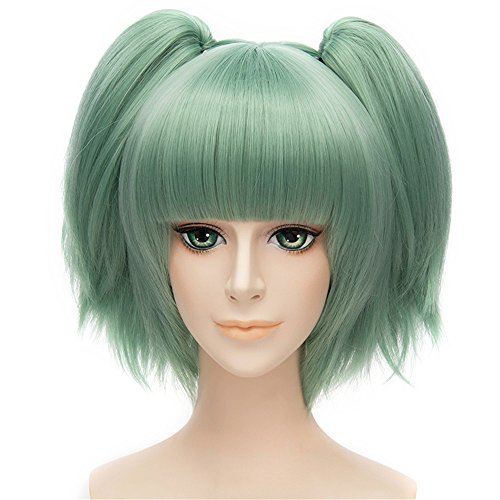 LanTing Cosplay Perücke Assassination Classroom Green Clip Styled Frauen Cosplay Party Fashion Anime Human Costume Full wigs Synthetic Haar Heat Resistant Fiber LanTing Cosplay Perücke Assassination Classroom Green Clip Styled Frauen Cosplay Party Fashion Anime Human Costume Full wigs Synthetic Haar Heat Resistant Fiber von Vicien