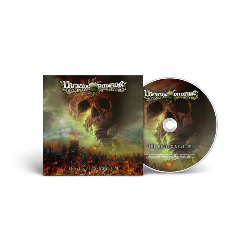 Vicious Rumors The devil's asylum CD multicolor von Vicious Rumors