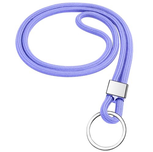 Vicloon Schlüsselband, Nylon Lanyards mit karabiner, Schlüsselbänder Umhängebänder mit Drehbarem Metallclip Abnehmbare Neck Lanyard Langes Handgelenk Paracord Schlüsselanhänger von Vicloon