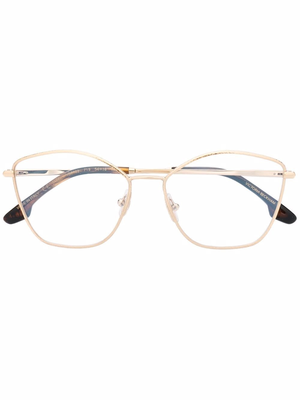 Victoria Beckham Eyewear Brille im Cat-Eye-Design - Gold von Victoria Beckham Eyewear