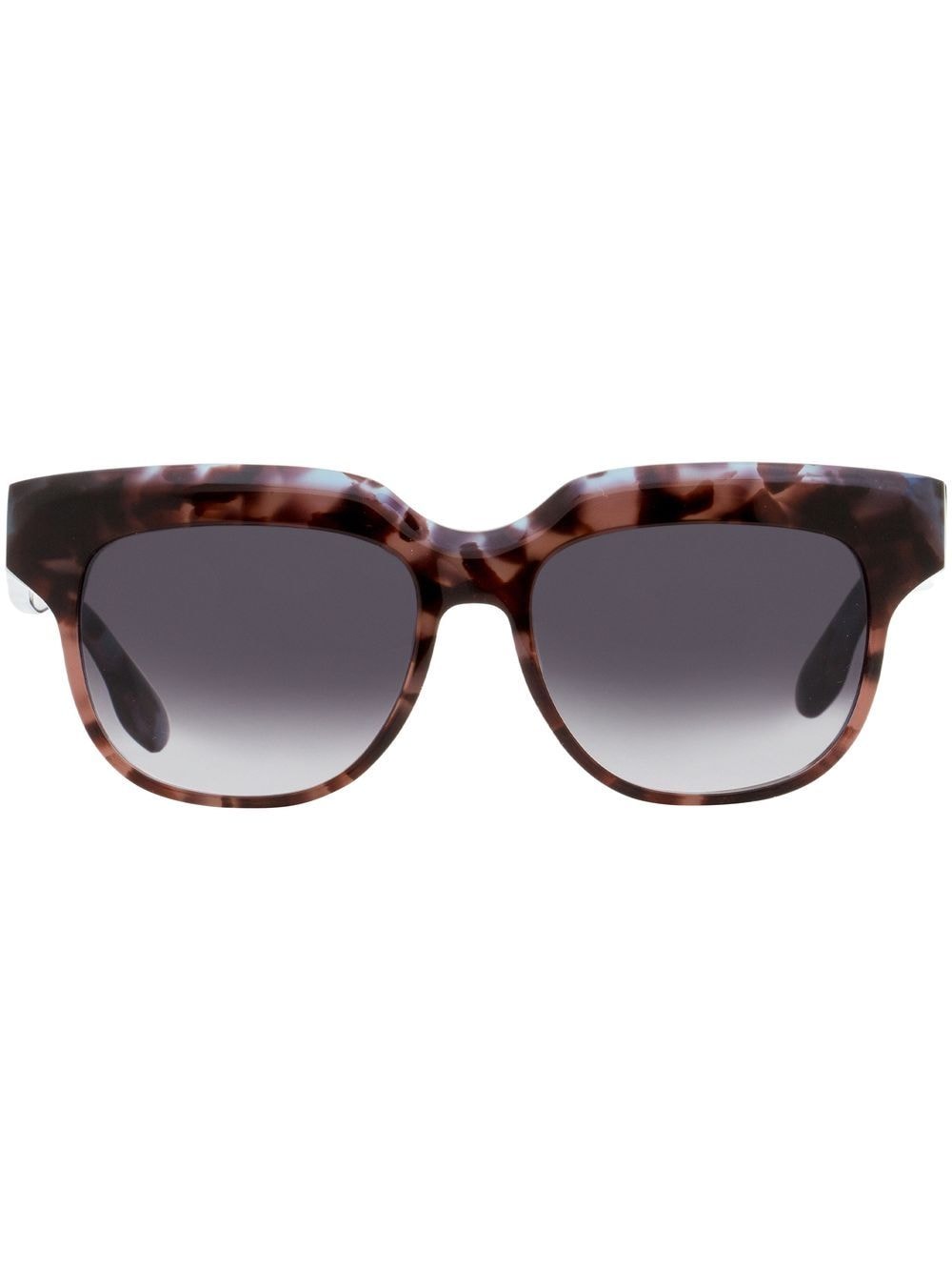 Victoria Beckham Eyewear Runde VB604S Sonnenbrille - Braun von Victoria Beckham Eyewear