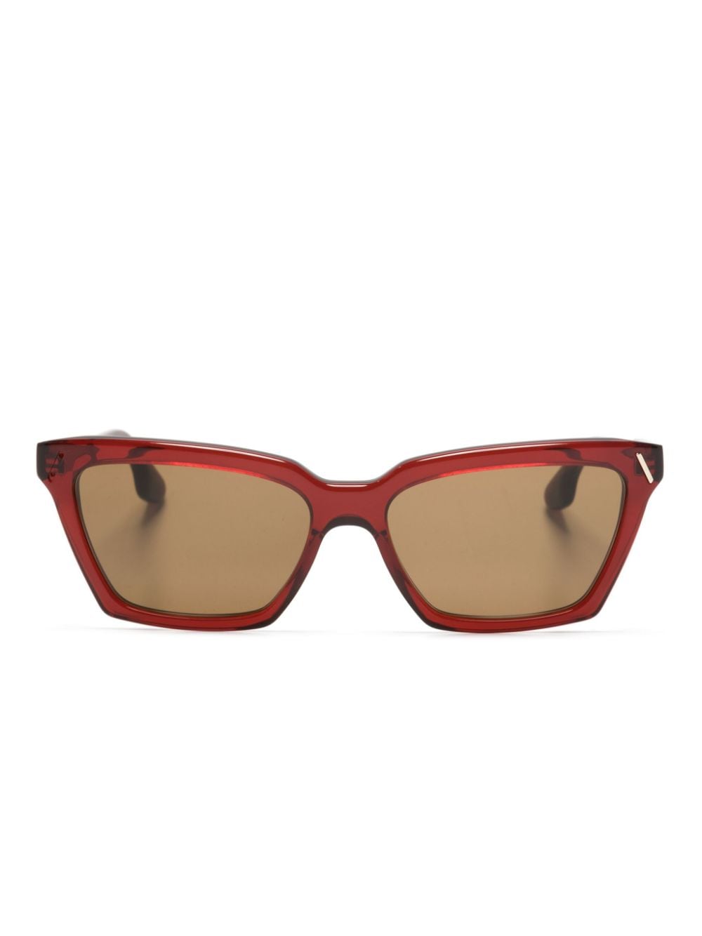 Victoria Beckham Eyewear Sonnenbrille mit Cat-Eye-Gestell - Rot von Victoria Beckham Eyewear