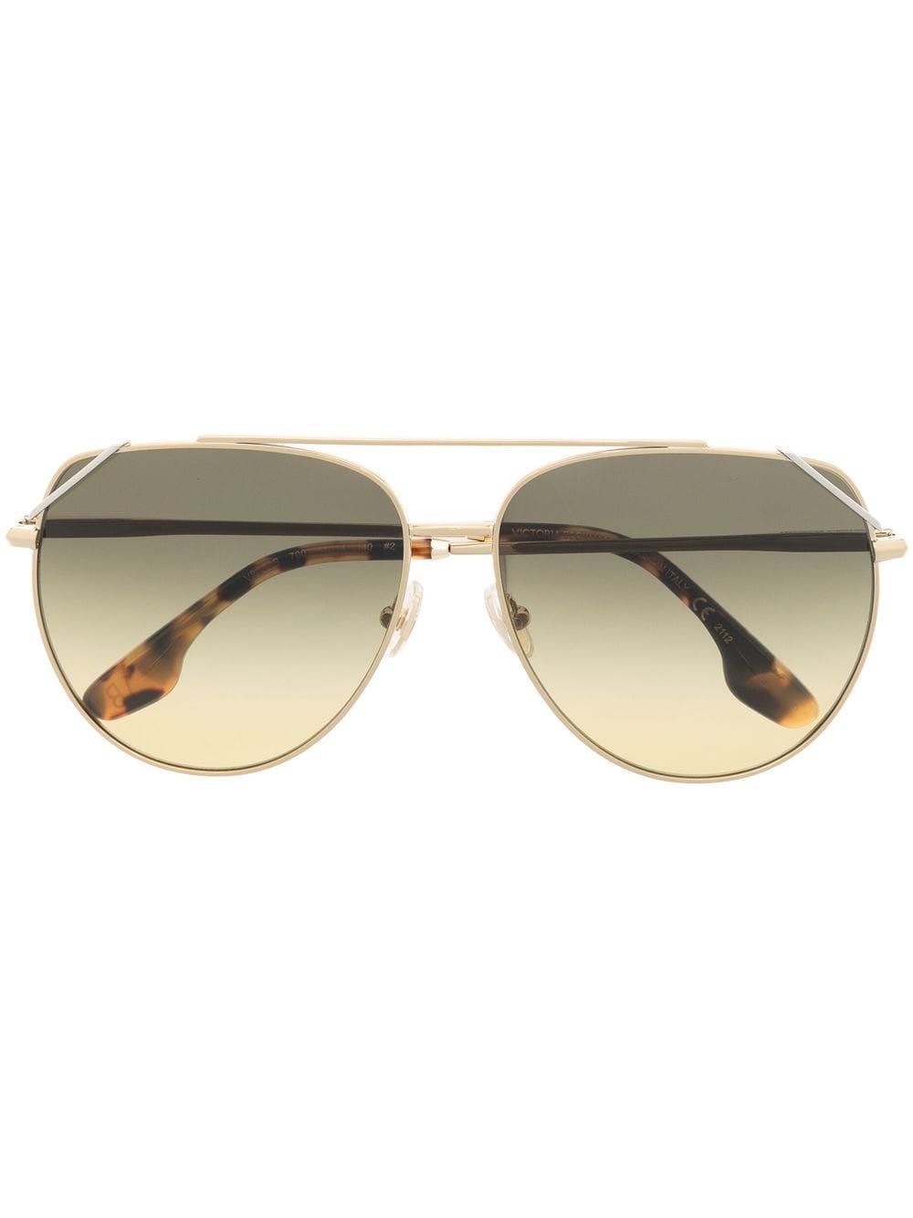 Victoria Beckham Eyewear VB230S Pilotenbrille - Gold von Victoria Beckham Eyewear