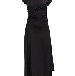 Schwarzes Kleid Von Victoria Beckham von Victoria Beckham