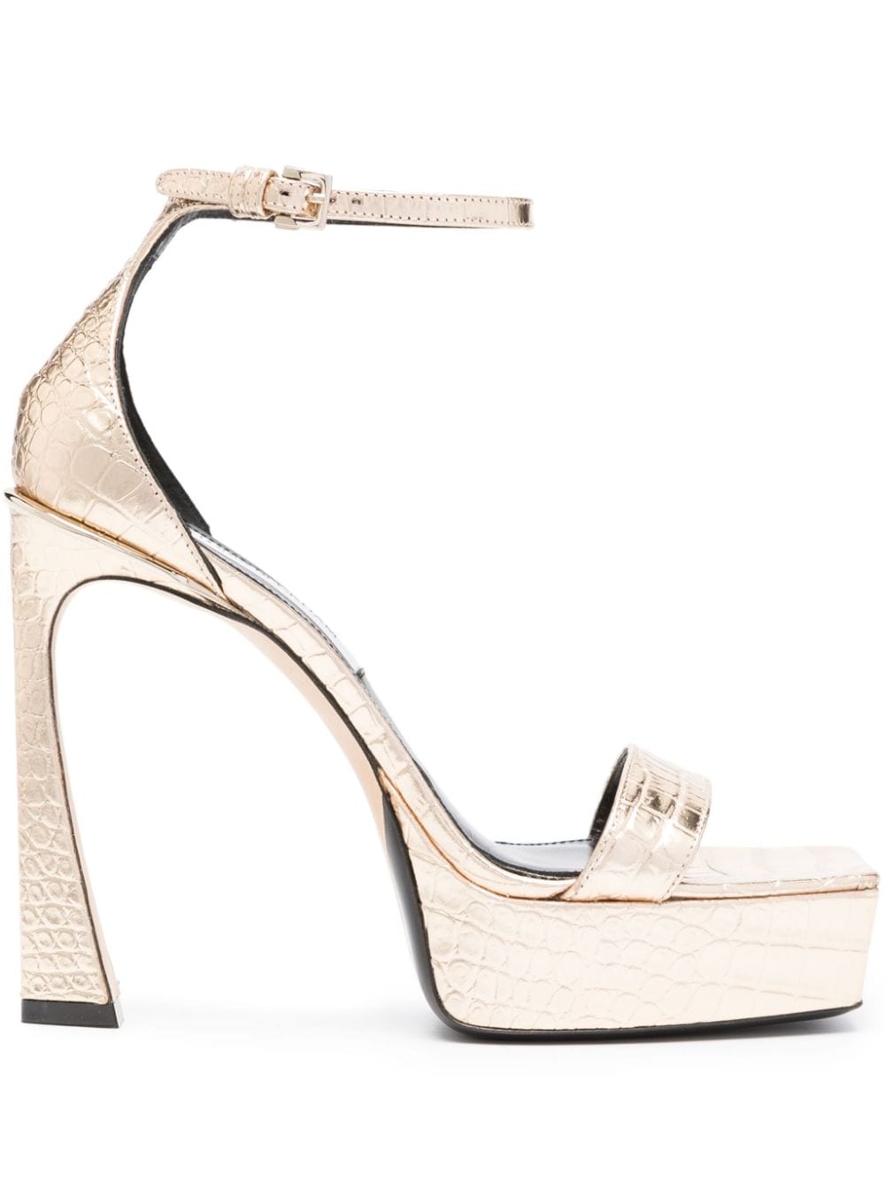 Victoria Beckham Plateau-Sandalen 120mm - Gold von Victoria Beckham