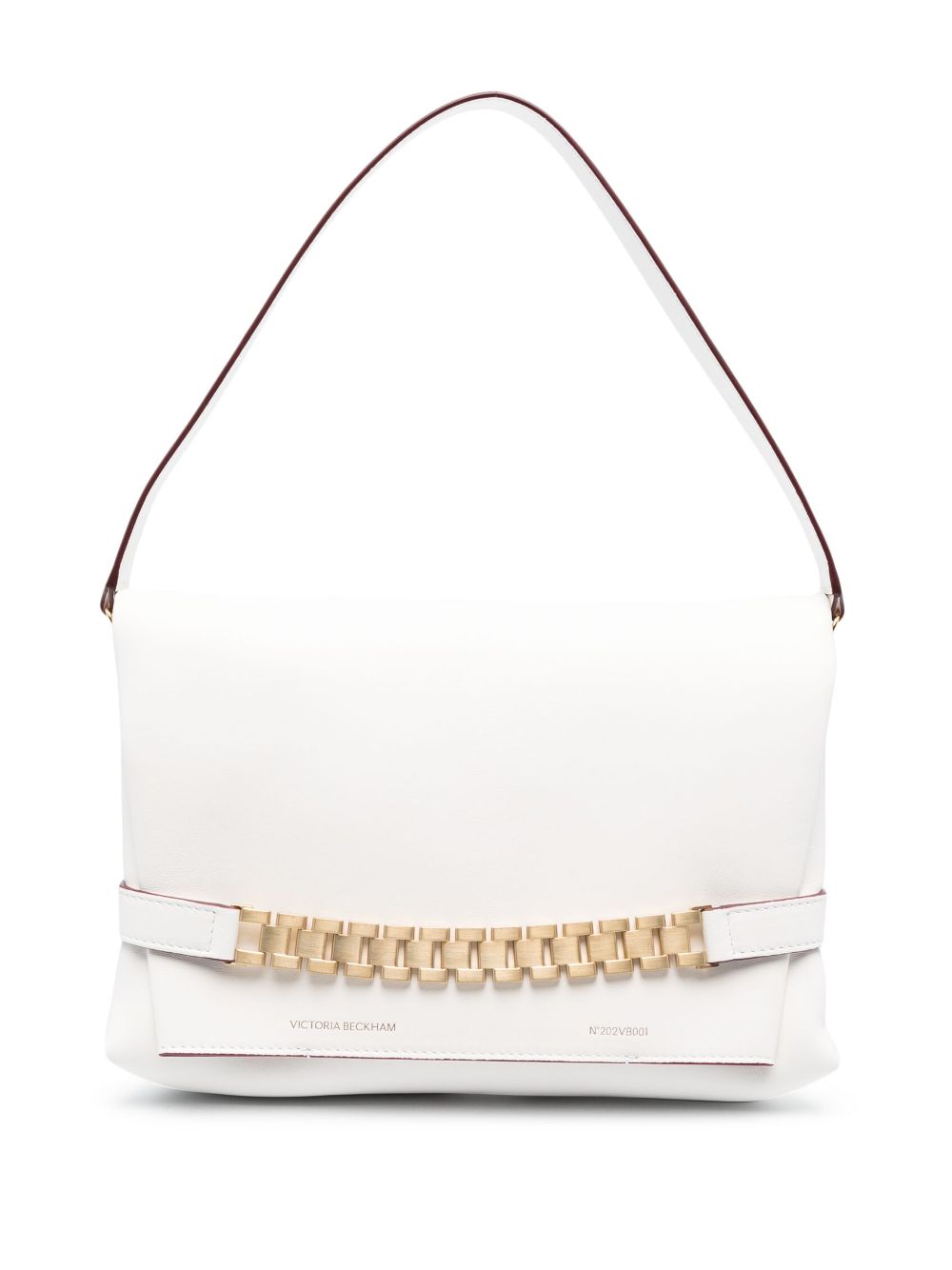 Victoria Beckham Chain Pouch Schultertasche - Weiß von Victoria Beckham