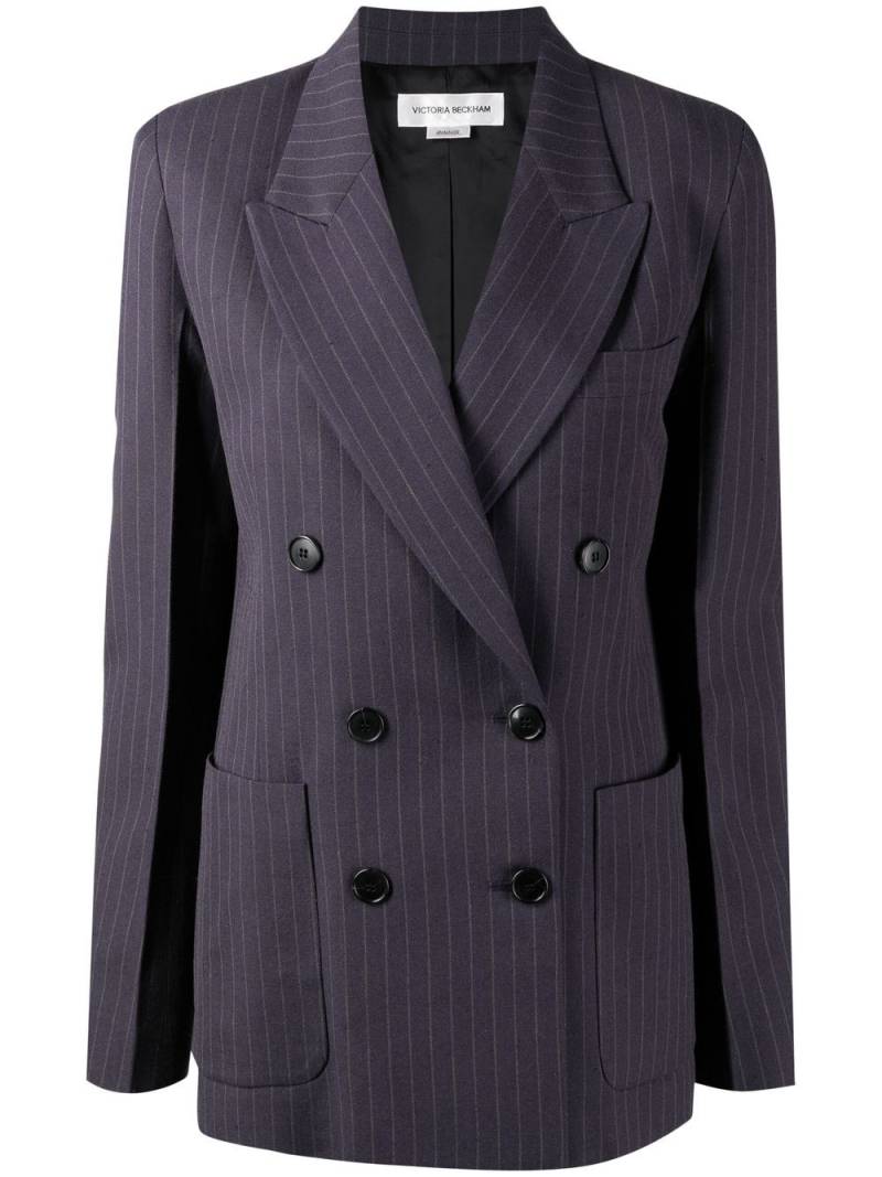 Victoria Beckham Doppelreihiger Blazer - Blau von Victoria Beckham