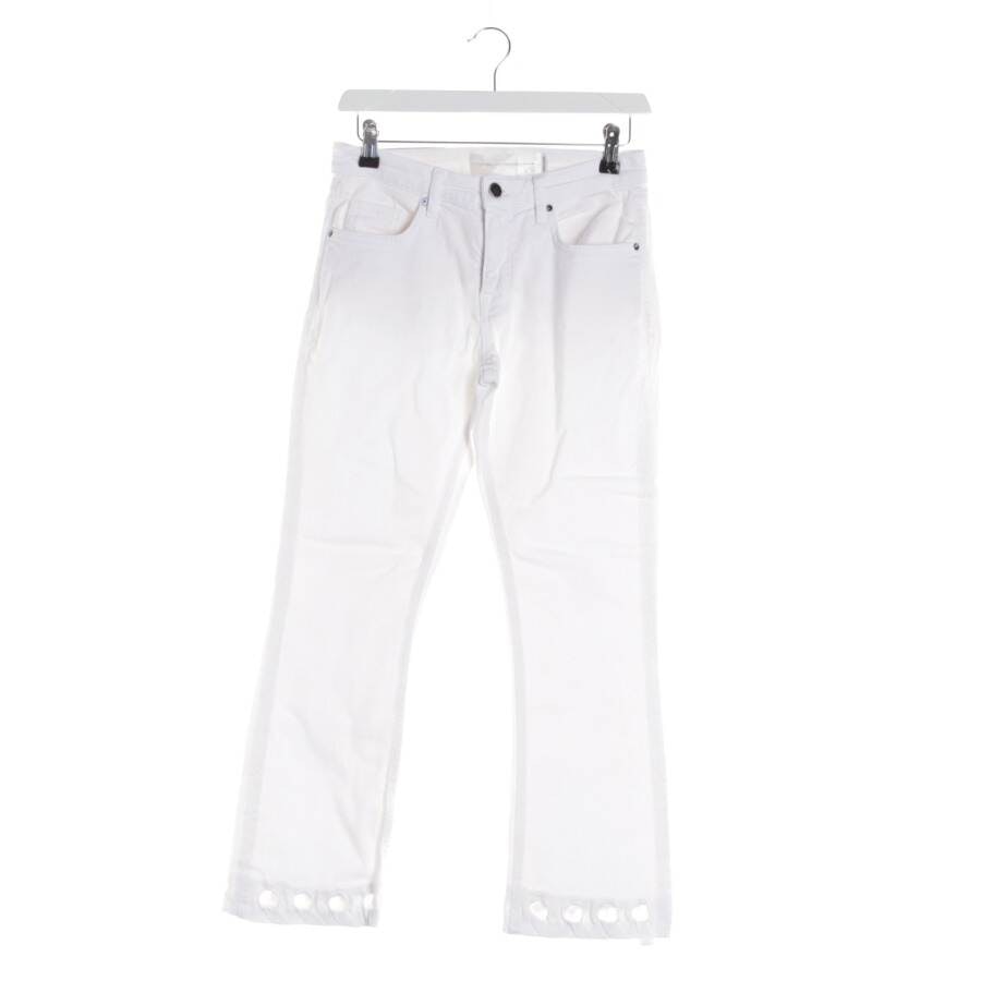 Victoria Beckham Jeans Straight Fit W24 Weiß von Victoria Beckham