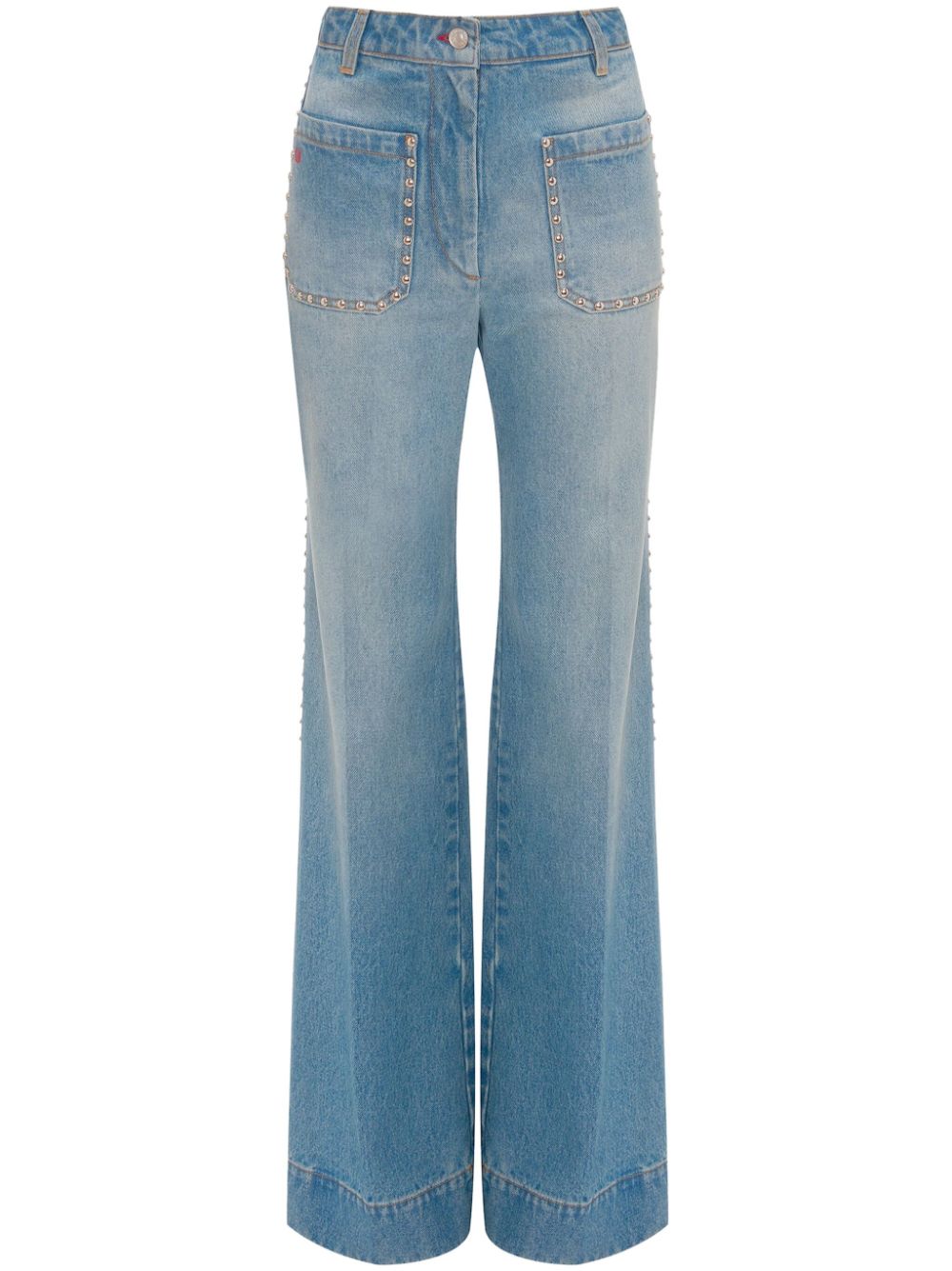 Victoria Beckham Jeans mit Nieten - Blau von Victoria Beckham