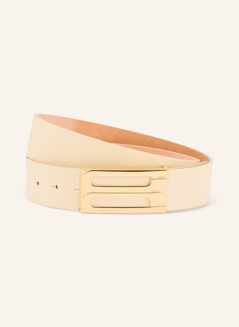 Victoria Beckham Ledergürtel Jumbo Dorian weiss von Victoria Beckham