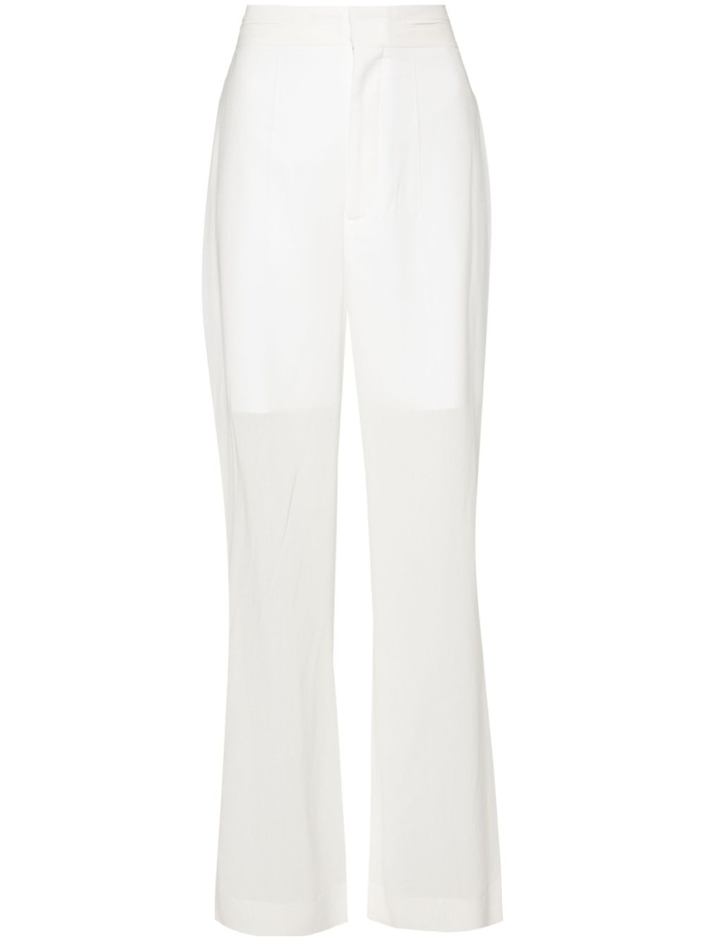 Victoria Beckham Transparente Hose - Weiß von Victoria Beckham