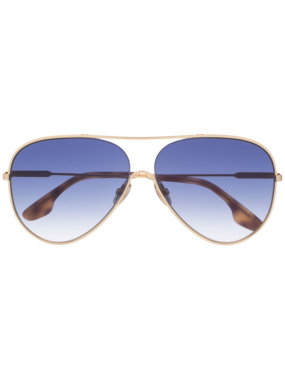 Victoria Beckham 'VB133S' Pilotenbrille - Gold von Victoria Beckham