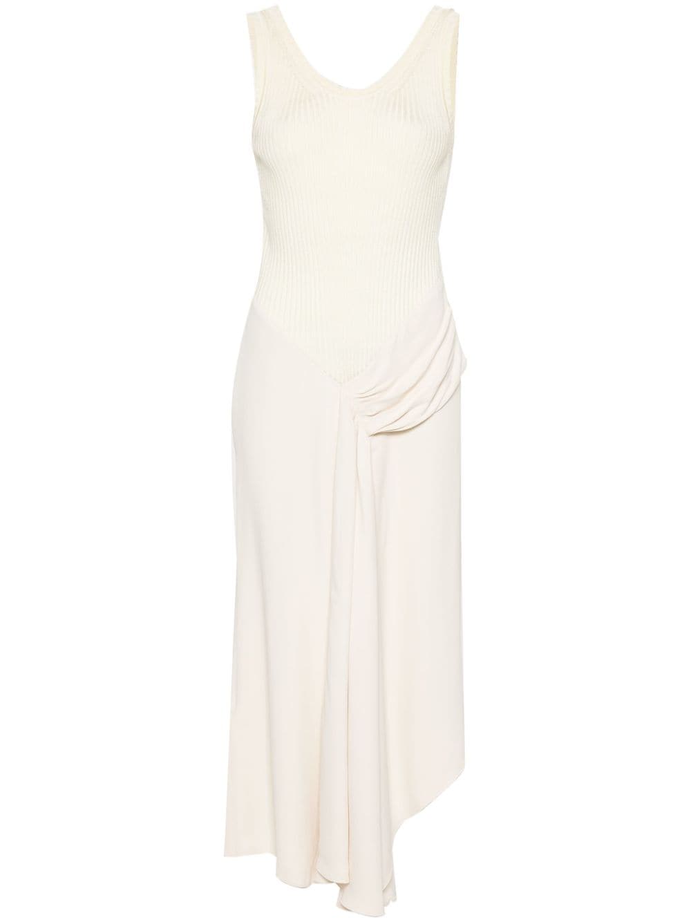 Victoria Beckham Asymmetrisches Kleid - Nude von Victoria Beckham