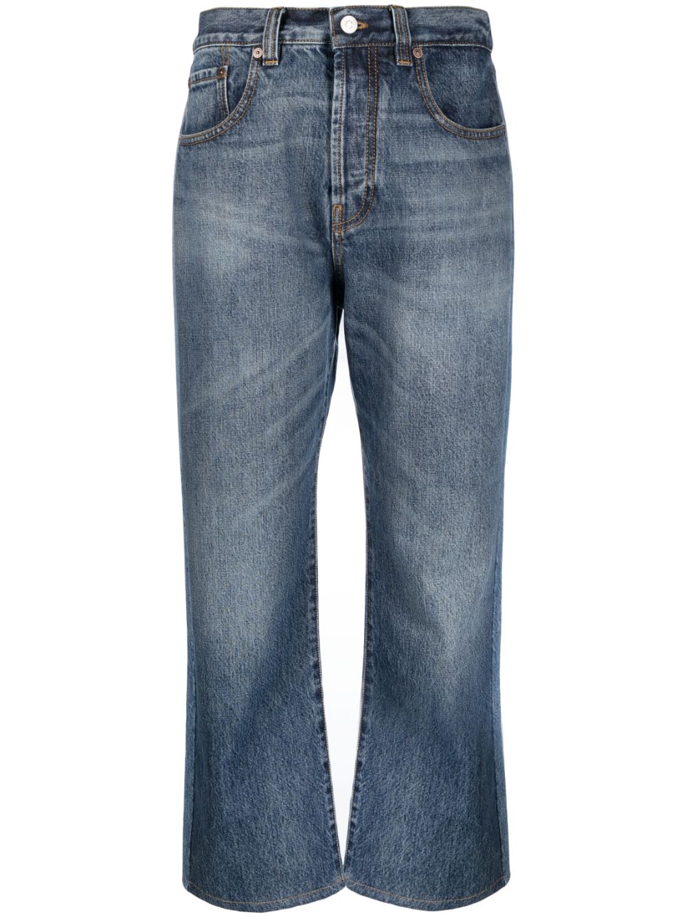 Victoria Beckham Klassische Cropped-Jeans - Blau von Victoria Beckham