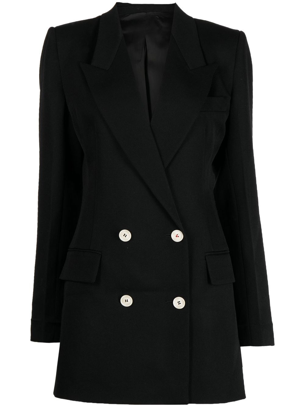 Victoria Beckham Doppelreihiger Blazer - Schwarz von Victoria Beckham