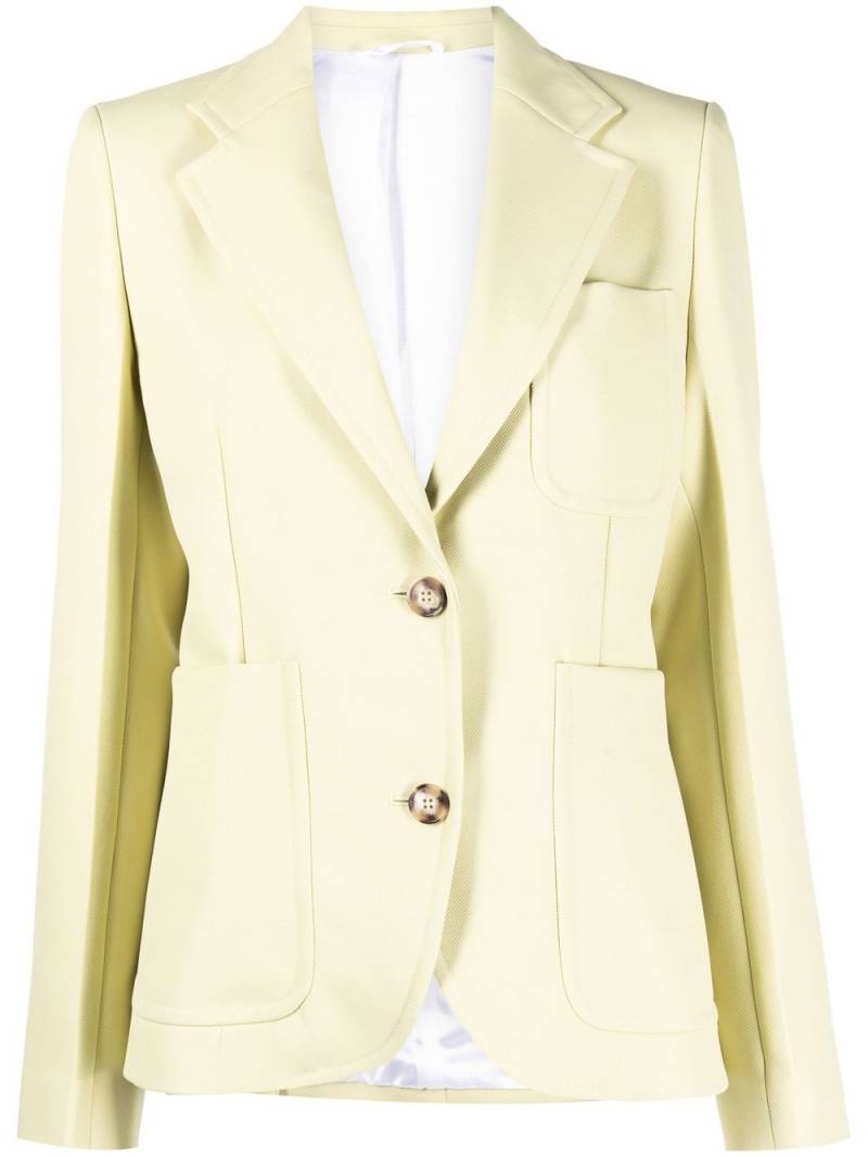 Victoria Beckham Einreihiger Blazer - Grün von Victoria Beckham