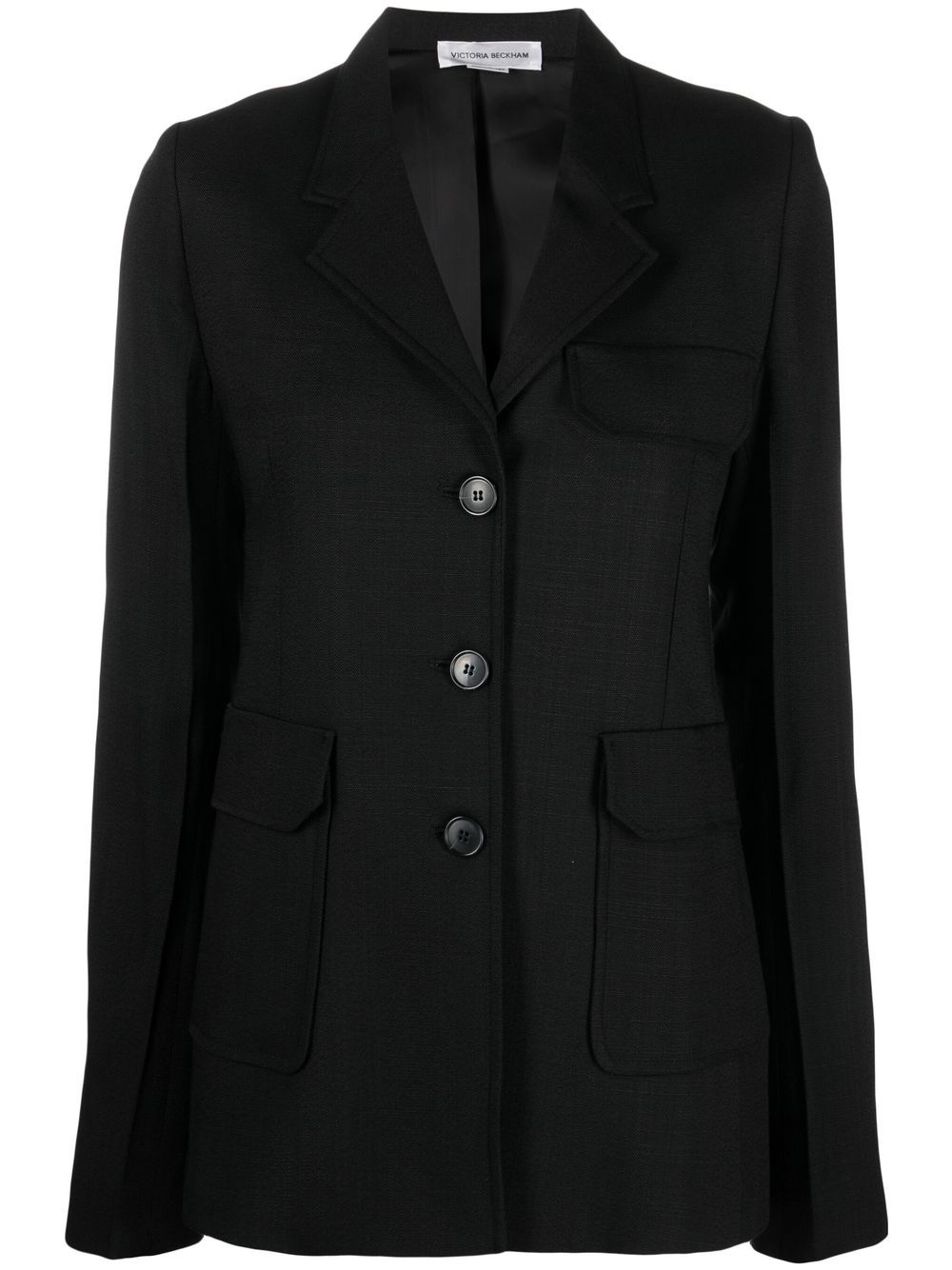 Victoria Beckham Einreihiger Blazer - Schwarz von Victoria Beckham