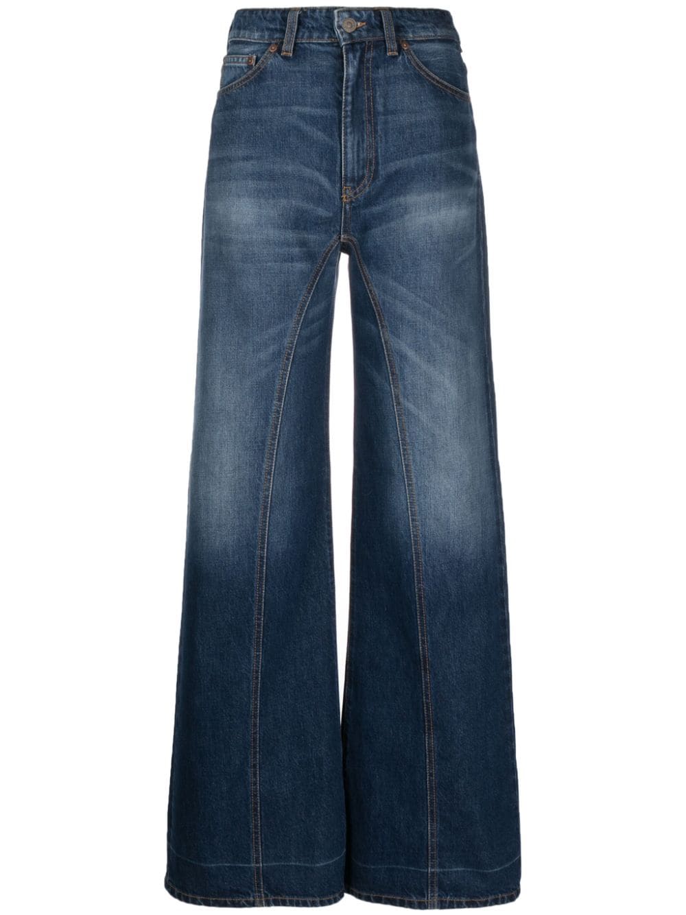 Victoria Beckham Jeans mit weitem Bein - Blau von Victoria Beckham