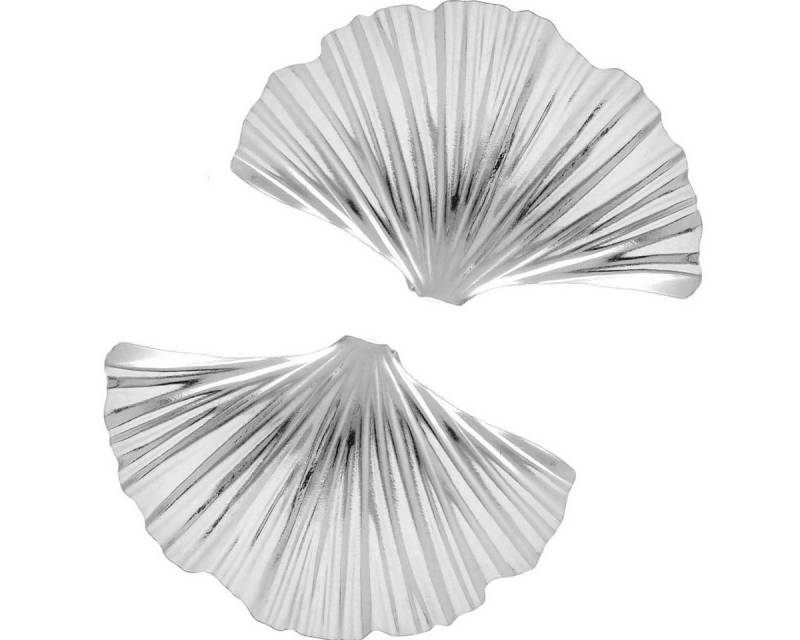 Victoria Cruz Paar Ohrstecker Damen-Tokyo Silber Muschel von Victoria Cruz