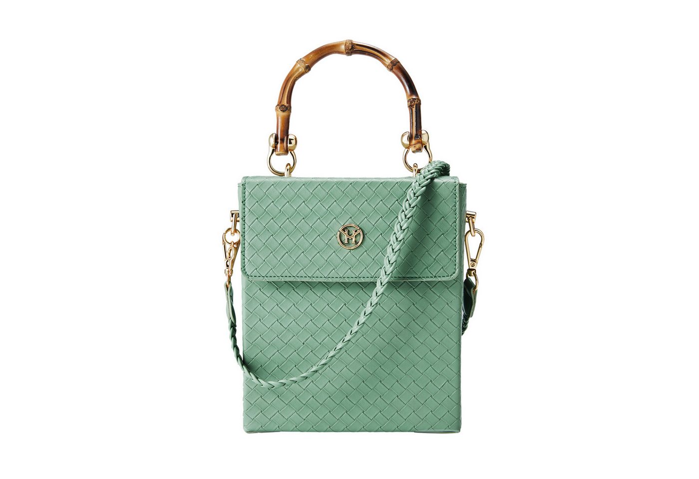 Victoria Hyde Handtasche Victoria Hyde Bamboo Bee Damen Klassisch Unifarbe (Kein Set, Kein Set), klassisch von Victoria Hyde