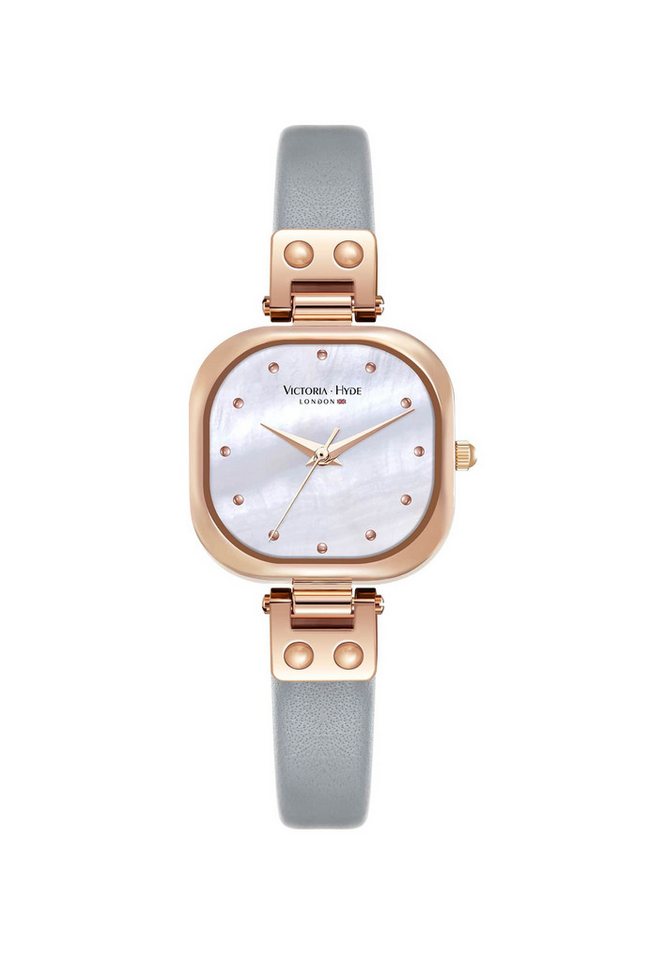 Victoria Hyde Quarzuhr Victoria Hyde Rock Damen Basic Lederarmband Quadratisch, (1-tlg., Kein Set) von Victoria Hyde
