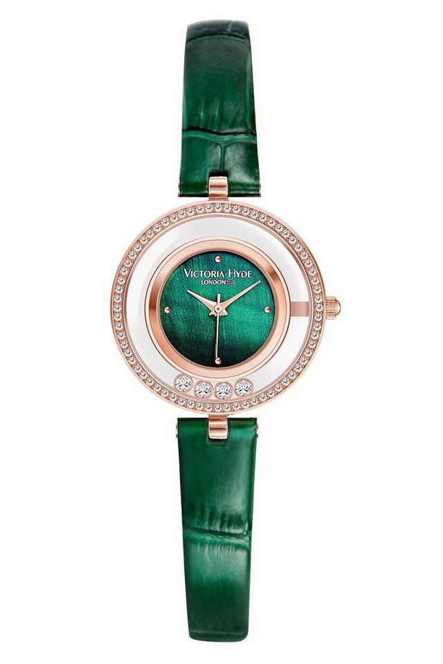 Victoria Hyde Quarzuhr Victoria Hyde Stars Damen Basic Lederarmband Perlen, (1-tlg., Kein Set) von Victoria Hyde