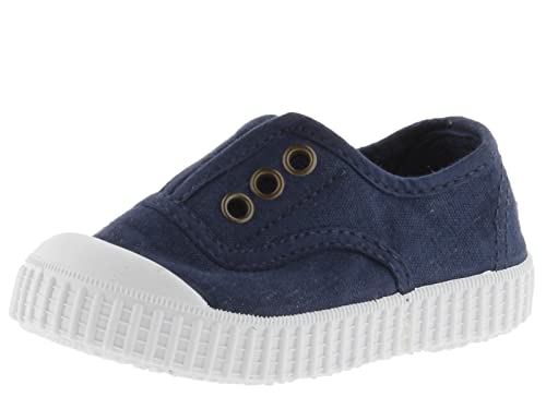 victoria Unisex – Kinder Plimsoll 106627-KIDS Plimsoll 1915 GEFÄRBTES Canvas DREC & Gummiband Marino 30 von victoria