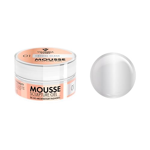 Victoria Vynn Thixotropic MOUSSE SKULPTUR GEL 15ml Nägel Aufbauverlängerung (01 Crystal Glass) von VICTORIA VYNN