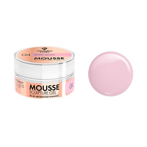 Victoria Vynn Thixotropic MOUSSE SKULPTUR GEL 15ml Nägel Aufbauverlängerung (04 Berry Blush) von VICTORIA VYNN