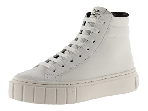 Victoria Damen Abril Bota Efecto Piel & Serraje Sneaker, Hielo, 42 EU von victoria