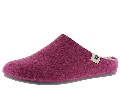 victoria Pantoffeln Unisex Norte Recycelter Filz 1081100 für Erwachsene Fucsia 36 von victoria