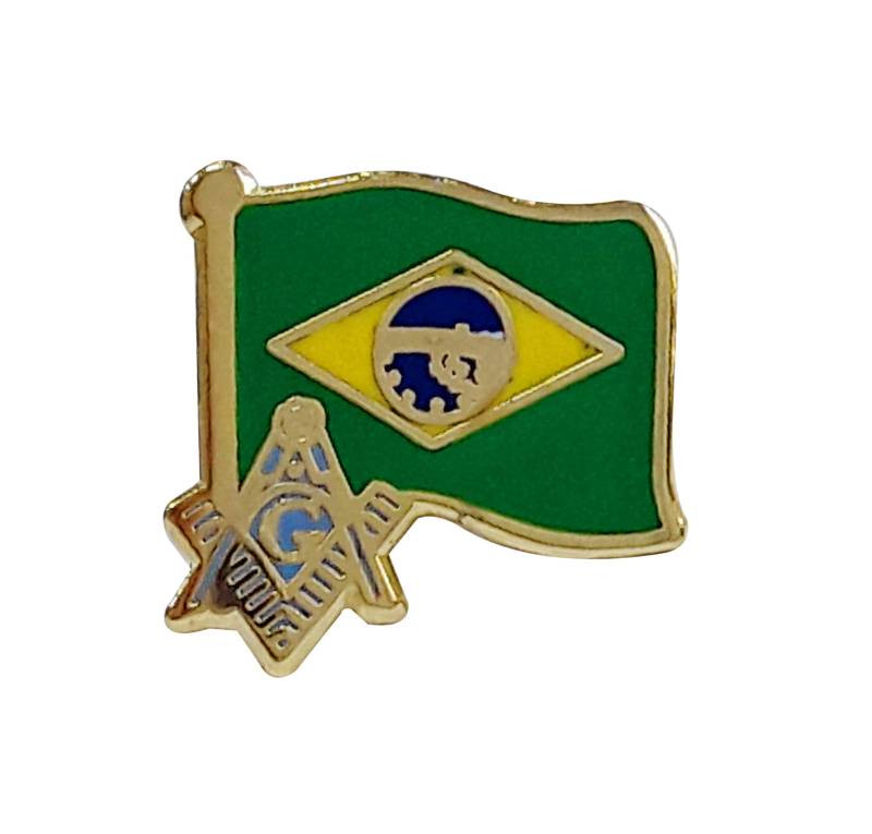 Brasilien Flagge Und Freimaurer Anstecknadel Lp 37 Brasilien Flagge Und Freimaurer Anstecknadel Lp 37 von VictoriaRegalia