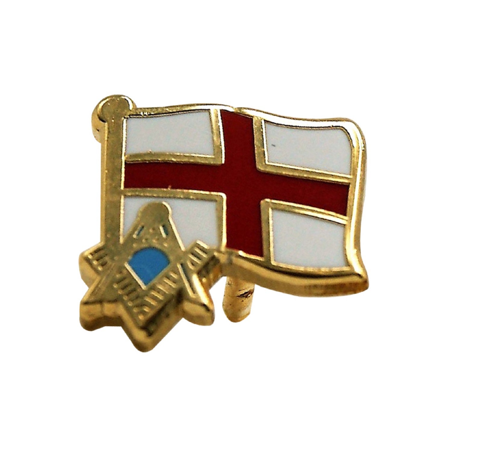 England Flagge Und Freimaurer Symbol S&c Anstecknadel Lp 32 England Flagge Und Freimaurer Symbol S&c Anstecknadel Lp 32 von VictoriaRegalia