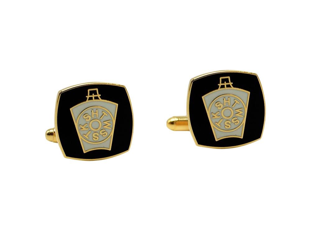 Freimaurer Mark Schwarze Manschettenknöpfe von VictoriaRegalia