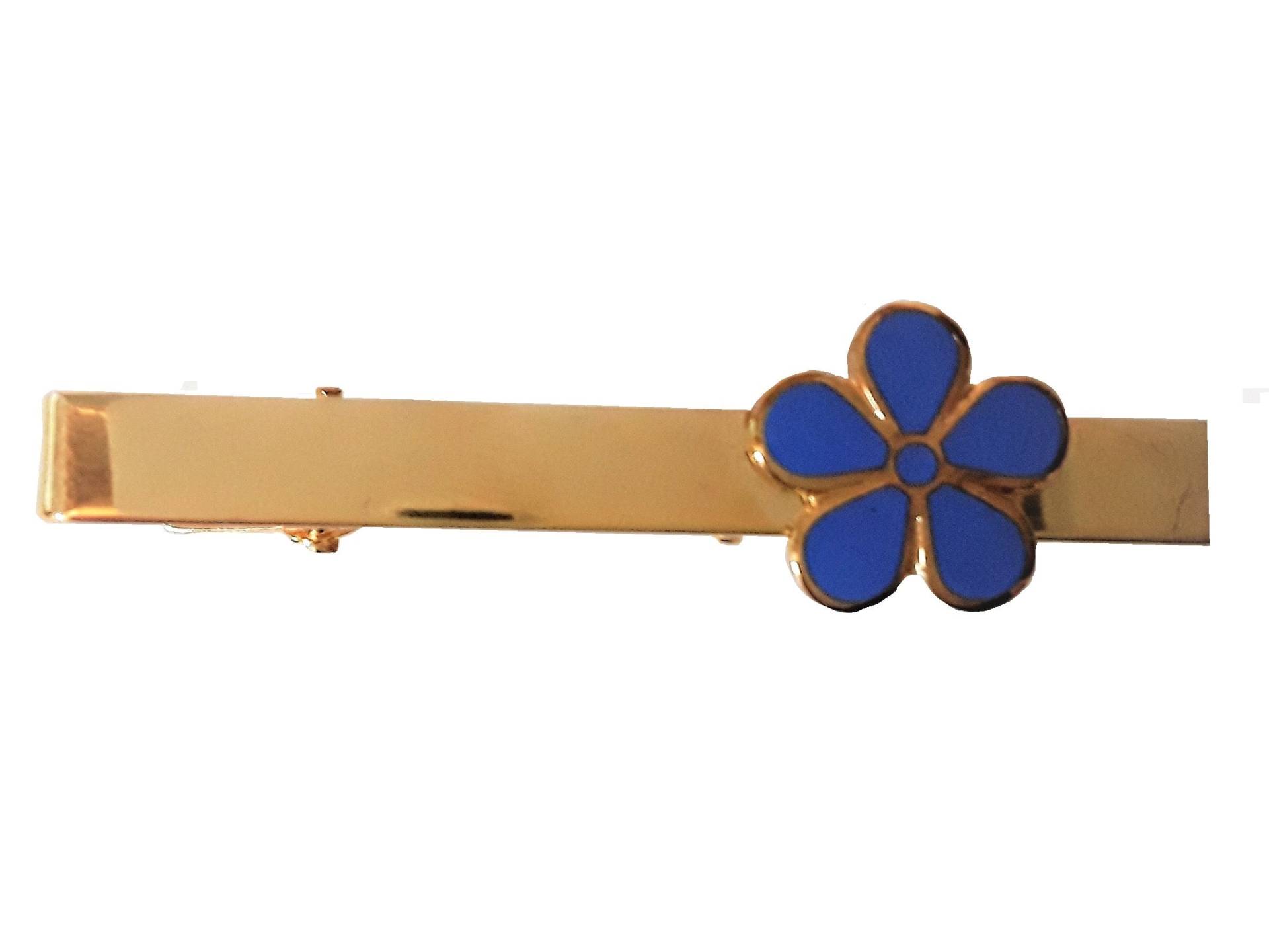 Freimaurer Masonic Vergissmeinnicht Krawattenschieber Ts 10 von VictoriaRegalia