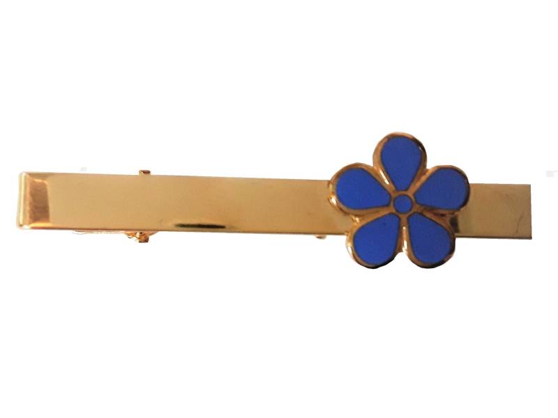 Freimaurer Masonic Vergissmeinnicht Krawattenschieber Ts 10 von VictoriaRegalia