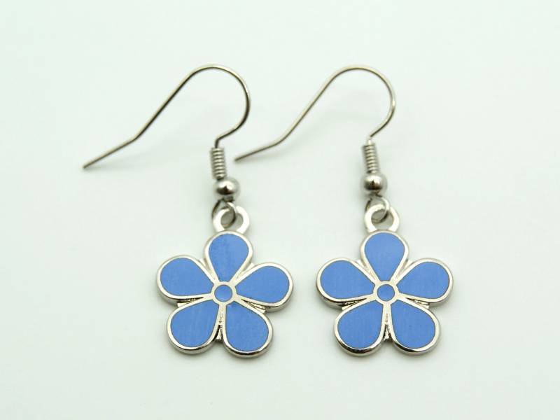 Masonic Vergissmeinnicht Hängeohrringe von VictoriaRegalia