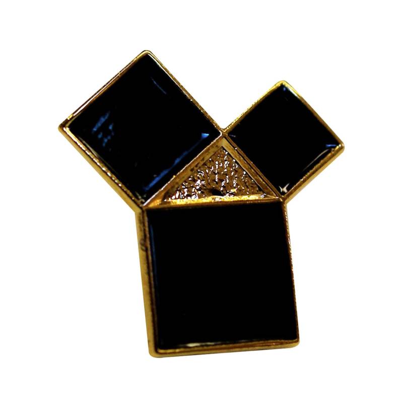 Pythagoras Masonic Anstecknadel Lp 75 von VictoriaRegalia